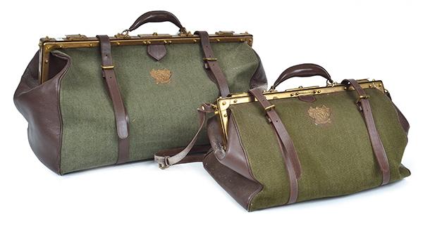 Appraisal: TWO GENTLEMAN'S DUFFLE BAGS BY PRIZMIC AND BRILL each in