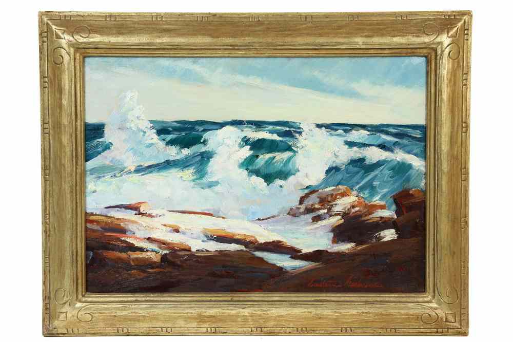 Appraisal: OOCB - 'Mounting Gale' by Constance Cochrane PA - signed