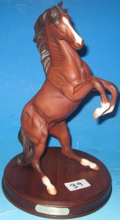 Appraisal: Royal Doulton Horse Spirit pf the Wild DA on Wooden