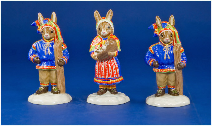 Appraisal: Royal Doulton Bunnykins Summer Lapland DB made exclusively for events