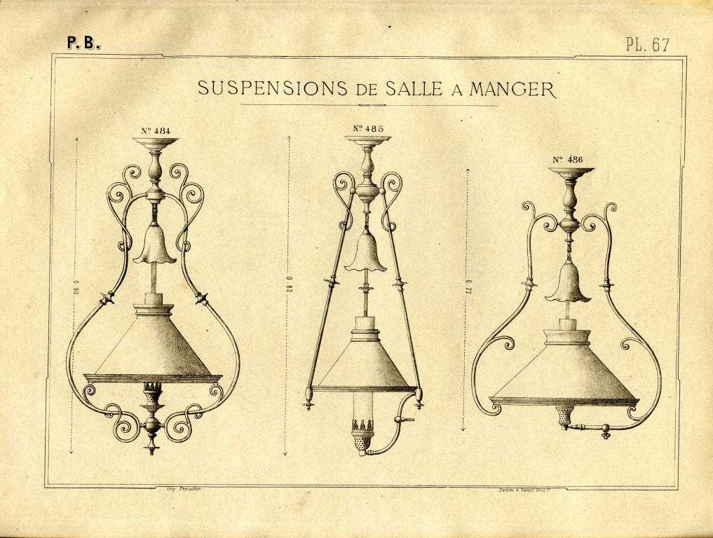 Appraisal: P BOURDOS OF LYON - CATALOGUE OF APPAREILS A GAZ