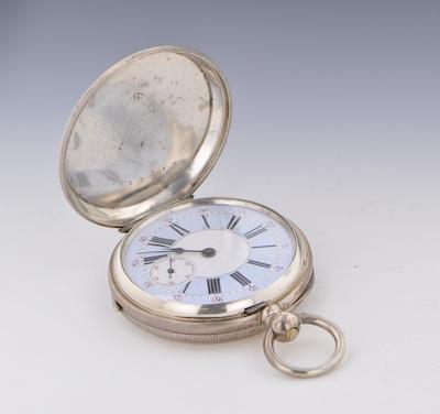 Appraisal: A Silver Pocket Watch by Robert Roskell Liverpool ca Mid