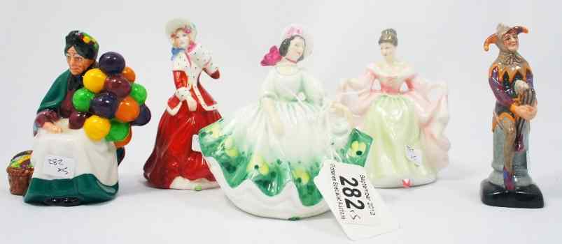 Appraisal: Royal Doulton Miniature figures Christmas Morn HN Sara HN Sunday