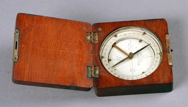 Appraisal: US Engineer Dept Compass in Wooden Case Dated made by