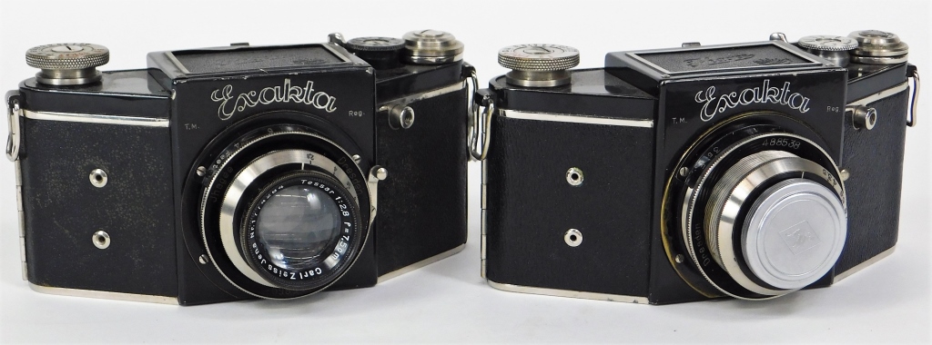 Appraisal: GROUP OF IHAGEE EXAKTA B TYPE SLR CAMERAS Group of