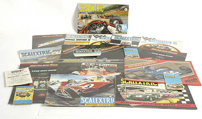 Appraisal: Scalextric a group of assorted Catalogues - to include th