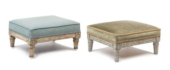 Appraisal: Sale Lot A Near Pair of Louis XVI Style Painted