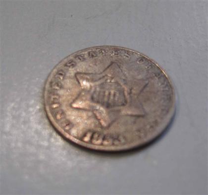 Appraisal: U S silver cent pieceEstimate -