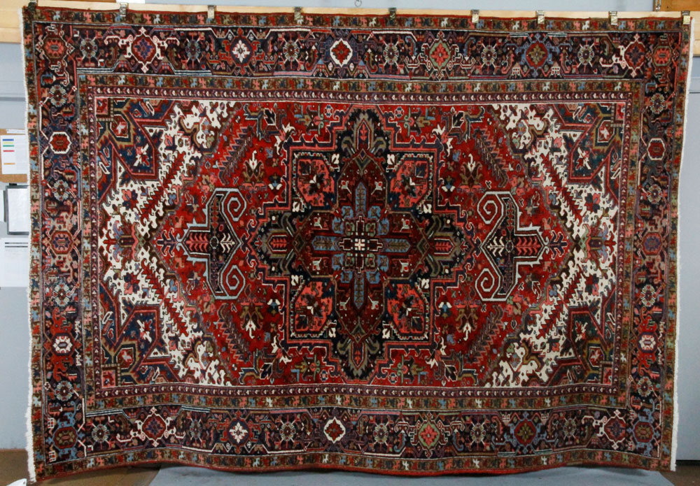 Appraisal: - Persian Rug Persian rug semi-antique north west ' x