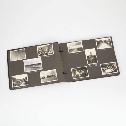 Appraisal: German WWII Photograph Album Relating to the September Campaign Invasion