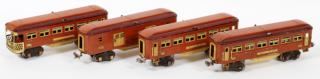 Appraisal: LIONEL PRE LIONEL PRE-WAR O GAUGE PASSENGER CARS C PCS