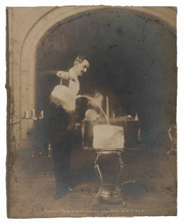 Appraisal: Yarrick Joseph Portrait of Magician Josef Yarrick and his Magic