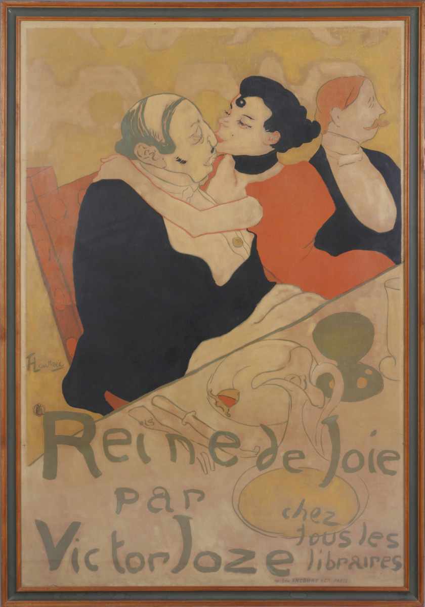 Appraisal: Henri de Toulouse-Lautrec French - ''Reine de Joie'' Lithograph printed