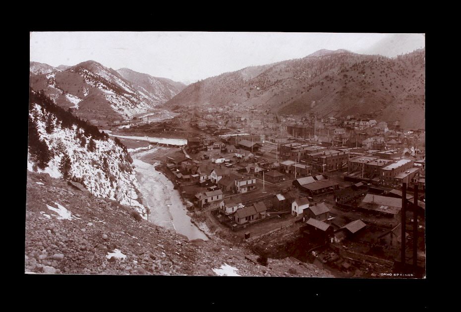 Appraisal: William Henry Jackson Idaho Springs CO Photo th This is