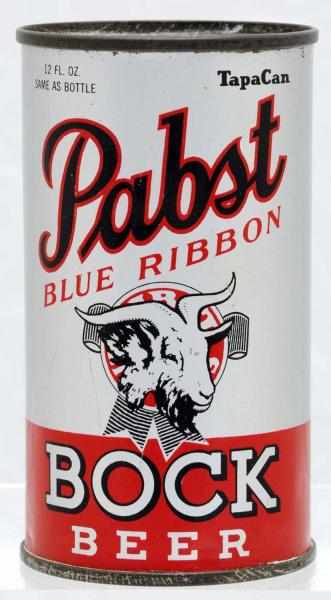 Appraisal: Pabst Blue Ribbon Bock Instructional Beer Can - OI Very