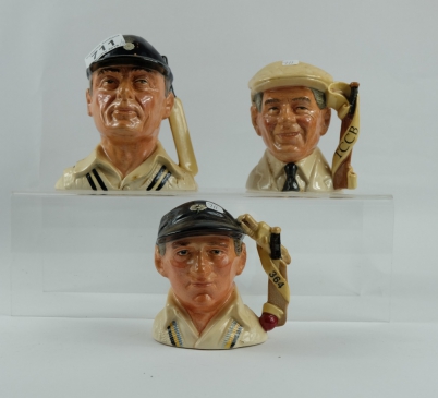 Appraisal: A collection of Royal Doulton intermediate character jugs to include