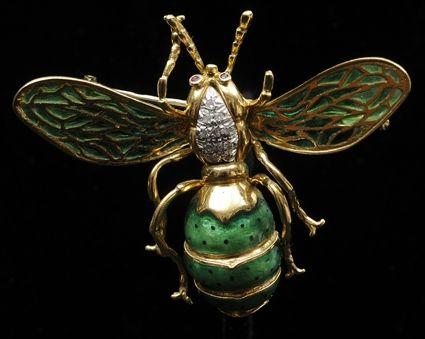 Appraisal: Insect Brooch in