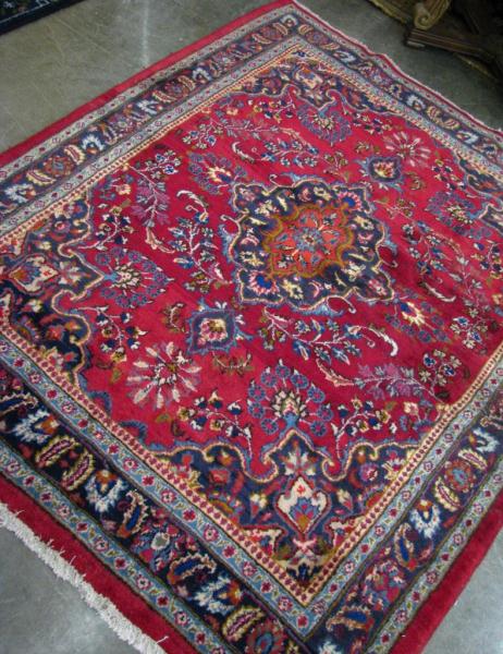 Appraisal: Oriental area rug ' x ' Kashan design