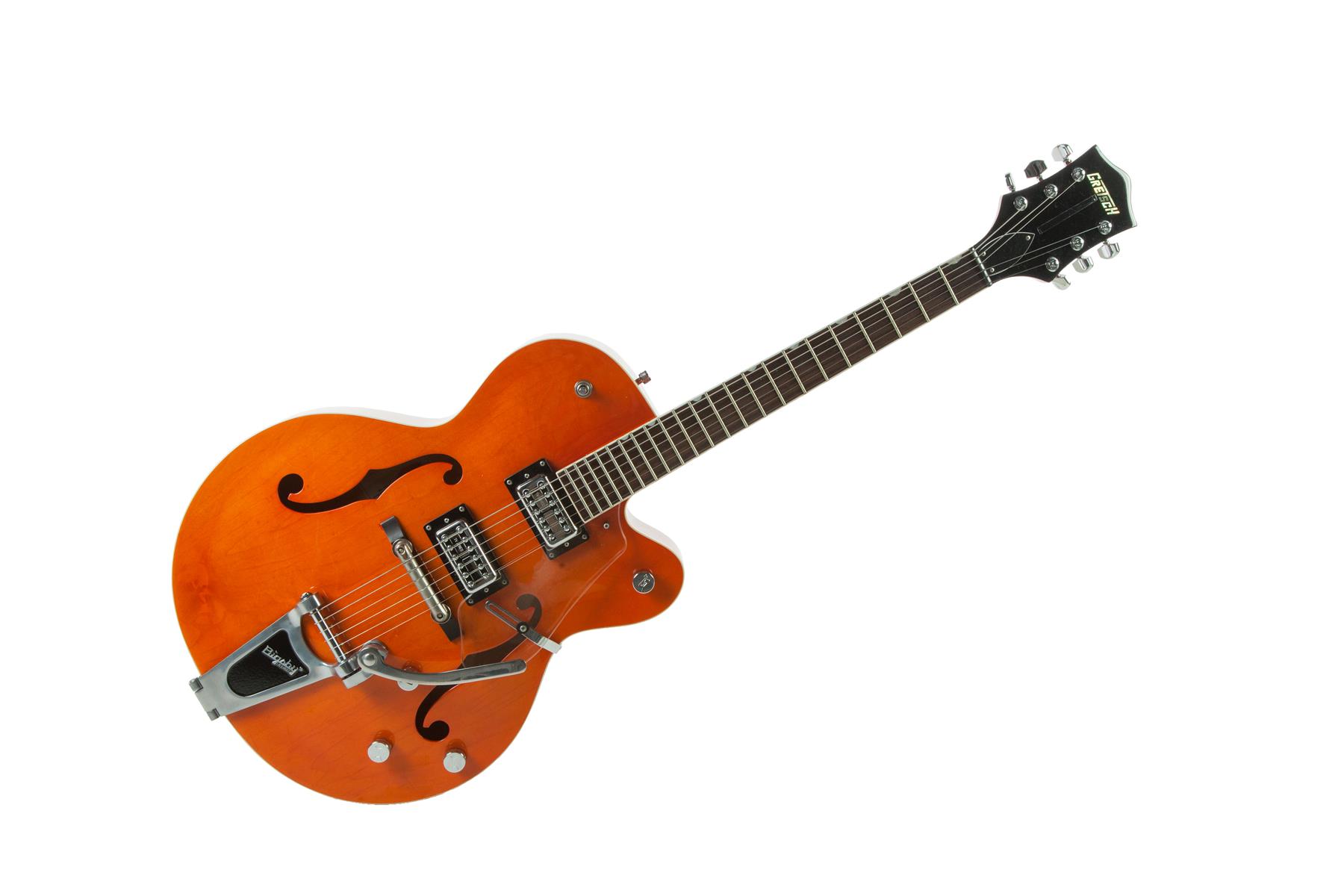 Appraisal: GRETSCH SIX-STRING GUITAR MODEL G WITH BRONZE AMPLIFIER Guitar manufactured