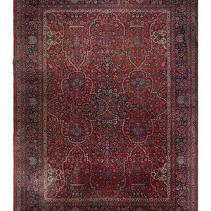 Appraisal: A Turkish Sparta Wool Rug Second Half th Century feet