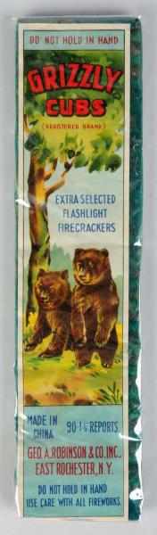 Appraisal: Grizzly Cubs -Pack - Firecrackers Class Manufactured for Geo A