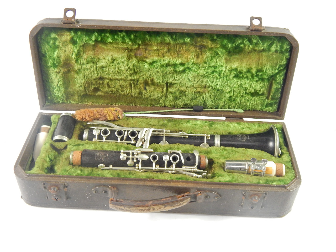 Appraisal: A Selmer sterling clarinet No cased