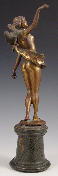 Appraisal: KOWALCZEWSKI Paul Ludwig Polish - Fairy Pixie Bronze ''h signed