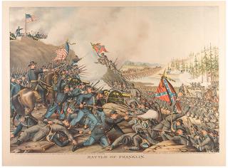 Appraisal: Battle of Franklin Kurz Allison Battle of Franklin Chicago Color