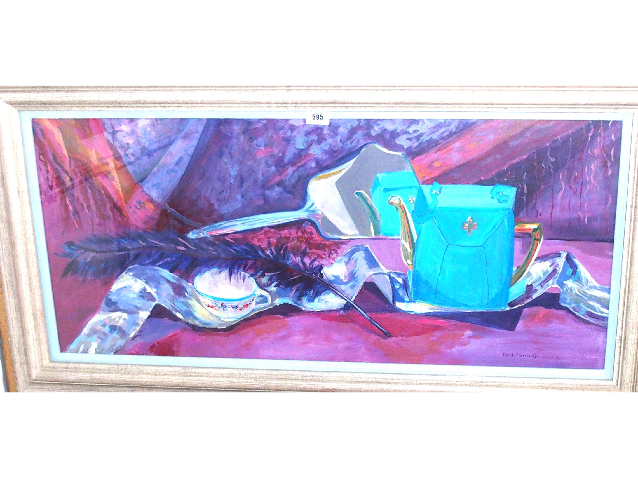 Appraisal: NORAH NIMMO CRAWFORD Still life with teapot signed and dated