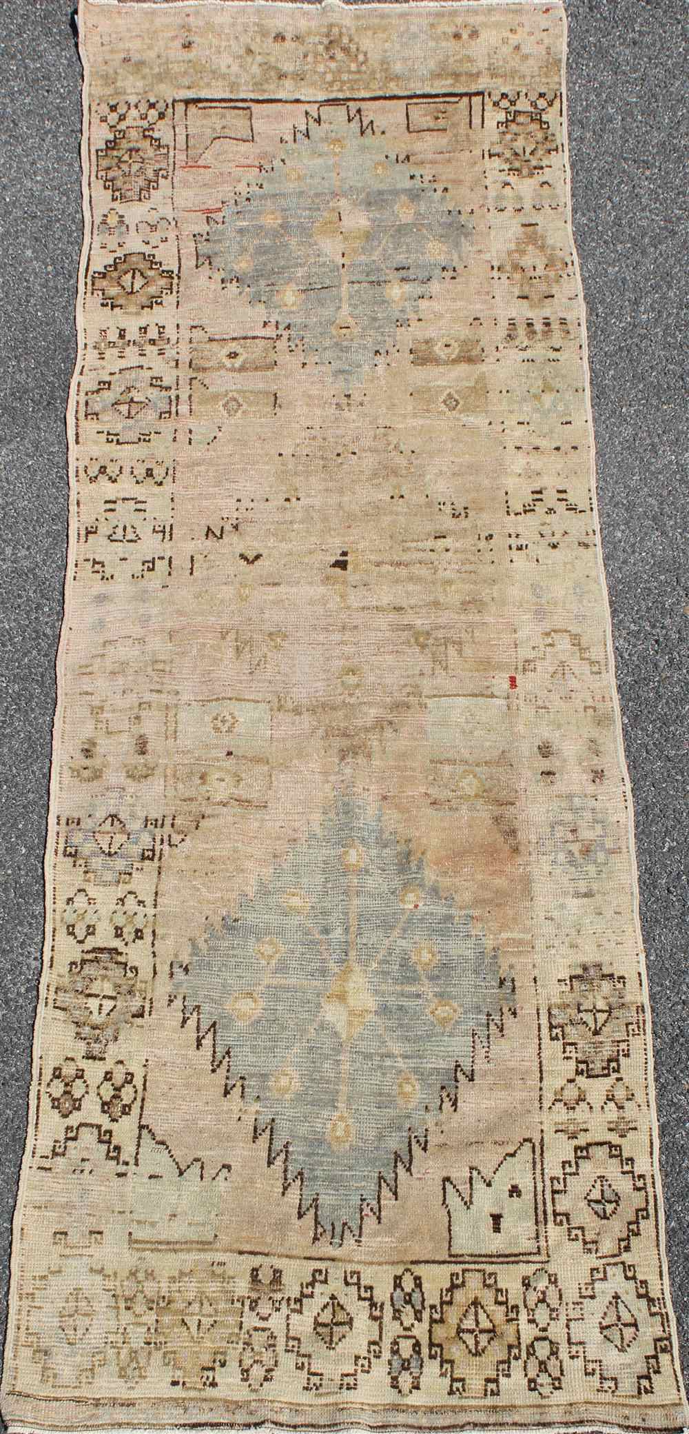 Appraisal: TURKISH OUSHAK RUG approx ' x ' '' retail tag