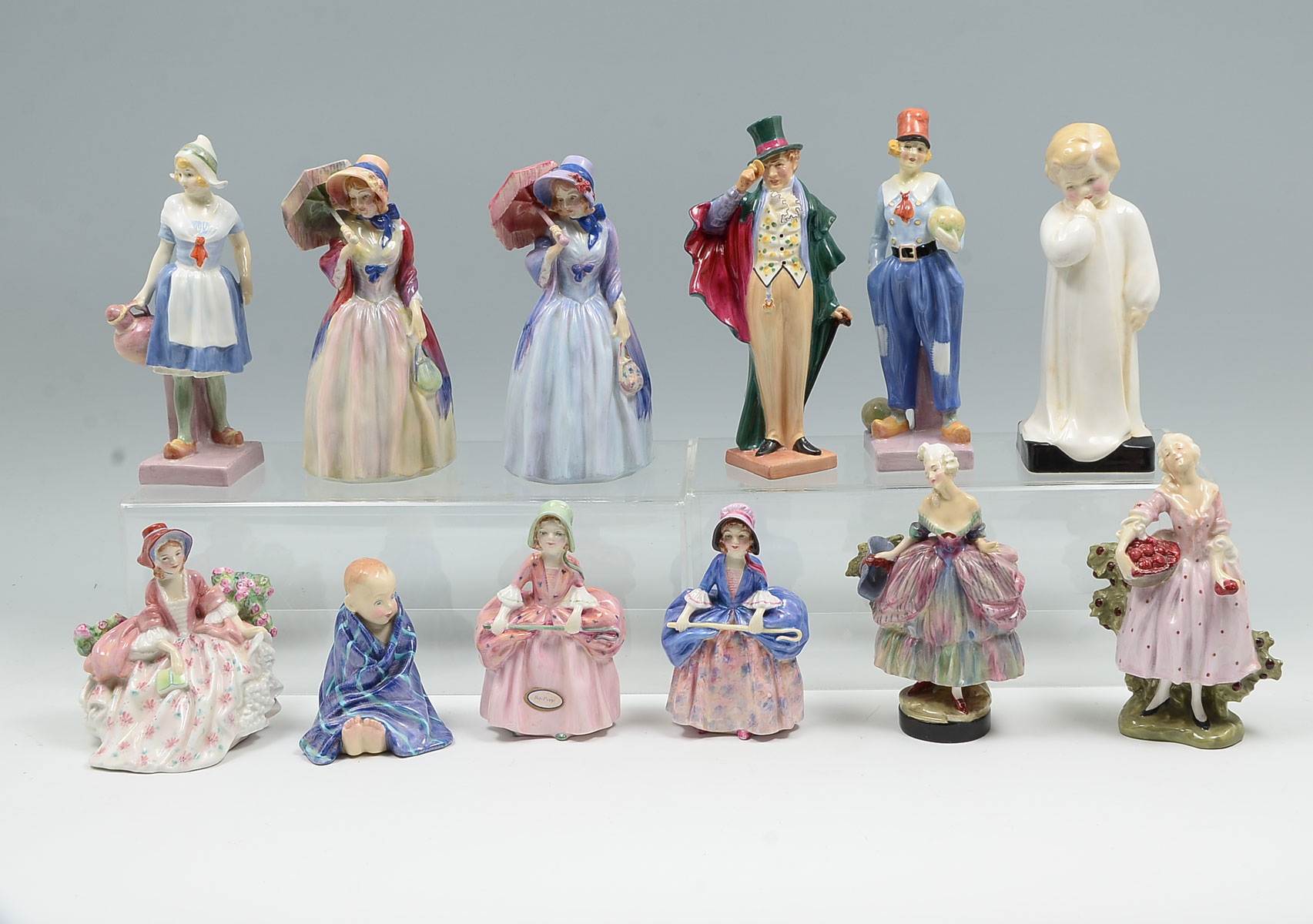 Appraisal: PC ROYAL DOULTON FIGURINES ''Gretchen'' HN Potted by Doulton Co