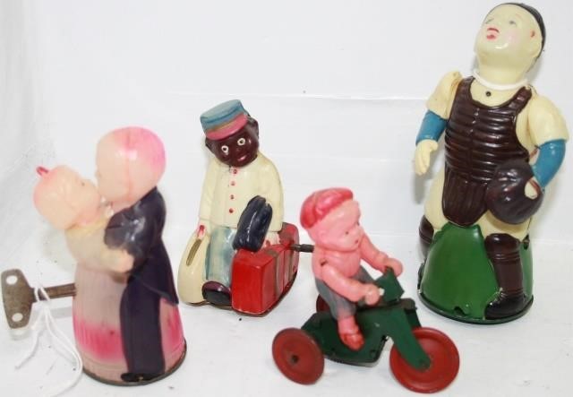 Appraisal: LOT OF CELLULOID WIND-UP TOYS MADE IN OCCUPIEDJAPAN TO INCLUDE