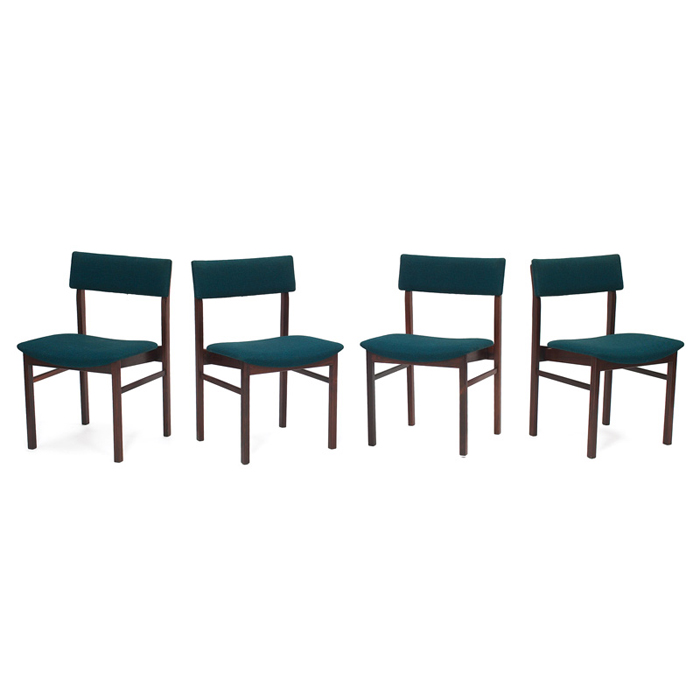 Appraisal: Kurt Ostervig dining chairs set of four by KP Mobler