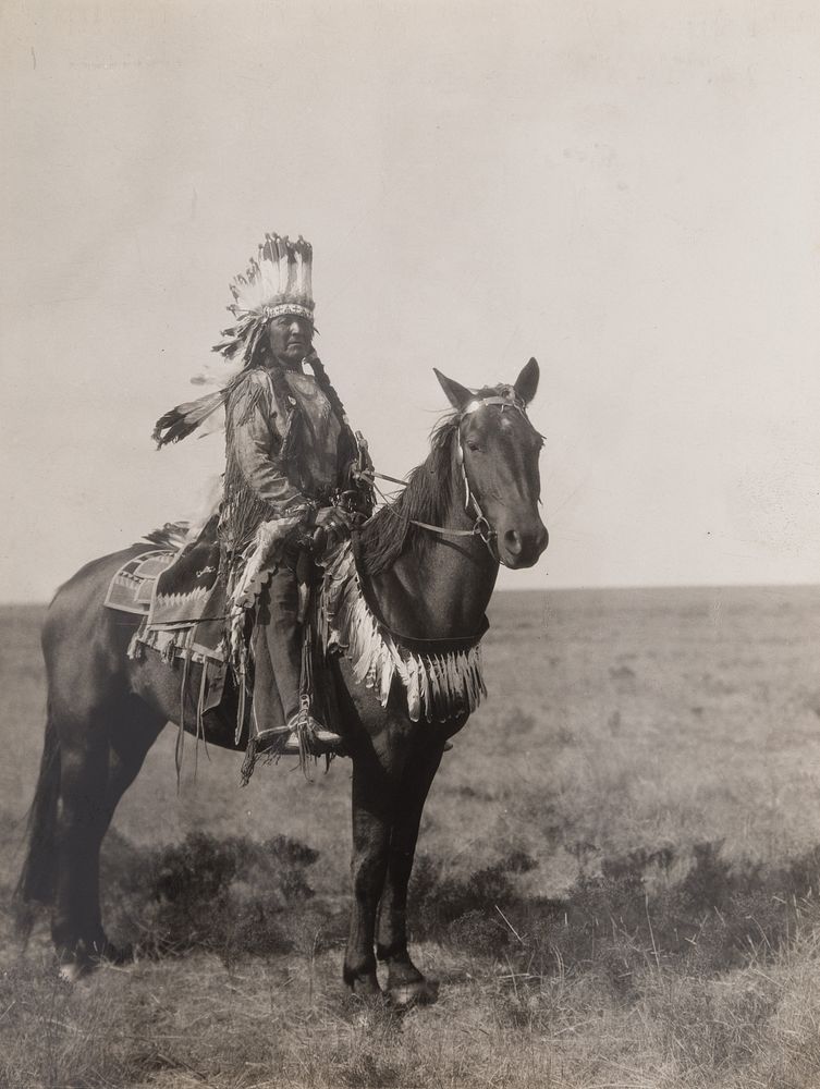 Appraisal: Edward Curtis Black Man - Arapaho Edward S Curtis -