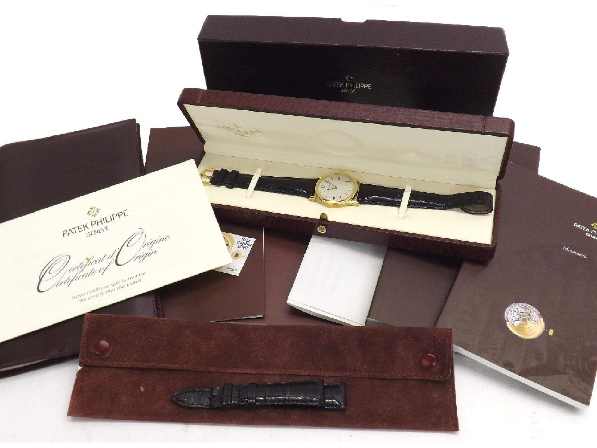 Appraisal: Fine Patek Philippe Calatrava automatic k yellow gold gentleman's wristwatch