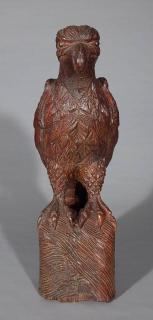 Appraisal: th c American School sculpture th c American School- Eagle-