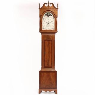 Appraisal: Pennsylvania Tall Case Clock F Heisely Son Harrisburg early th