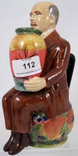 Appraisal: Kevin Francis Toby Jug William Moorcroft limited edition of boxed