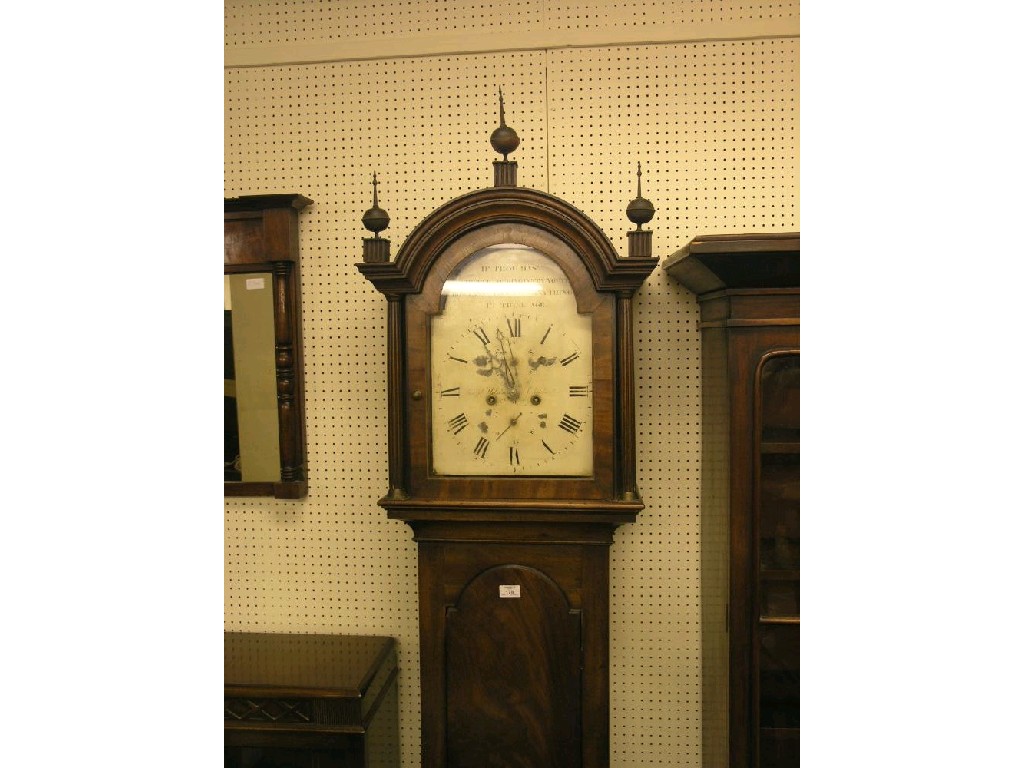 Appraisal: An early th century eight-day longcase clock by Joseph Wilson