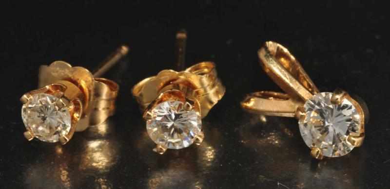 Appraisal: Lot of K Y Gold Jewelry Pieces Description Includes one