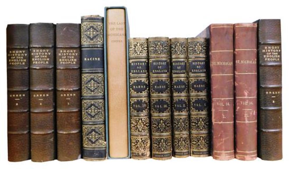 Appraisal: BOOKS Twelve volumes including Green A Short History of the