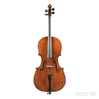 Appraisal: Italian Violoncello c labeled Carlo Tononi Bolognese Fece in Venezia