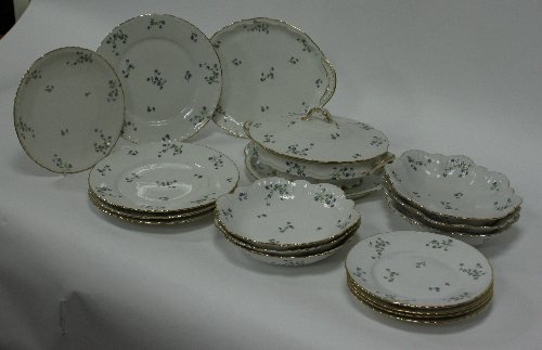 Appraisal: A Theodore Haviland Limoges France part dinner service Angouleme Sprig