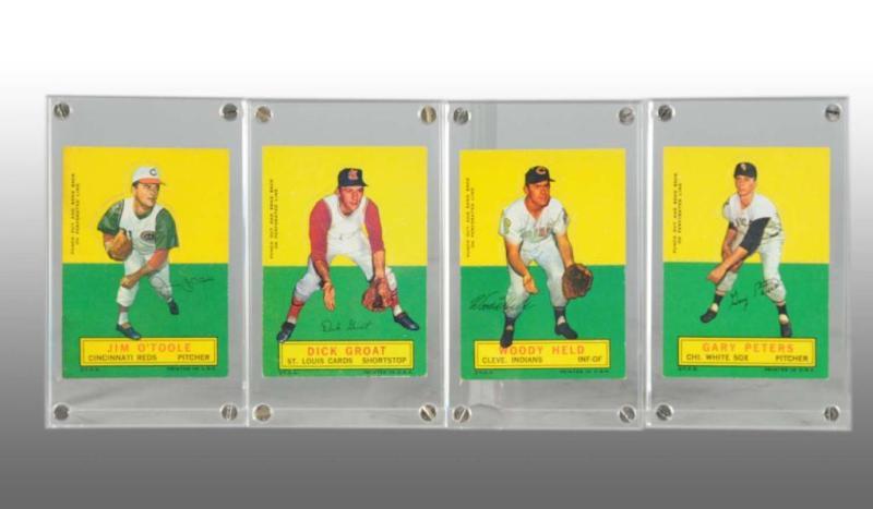 Appraisal: Lot of Baseball Standup Cards Description s Cards are all