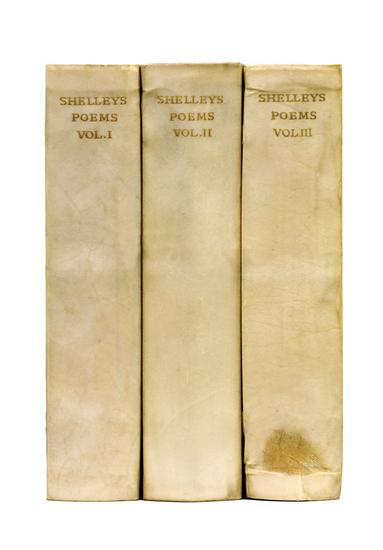 Appraisal: SHELLEY Percy Bysshe The Poetical Works of Percy Bysshe Shelley