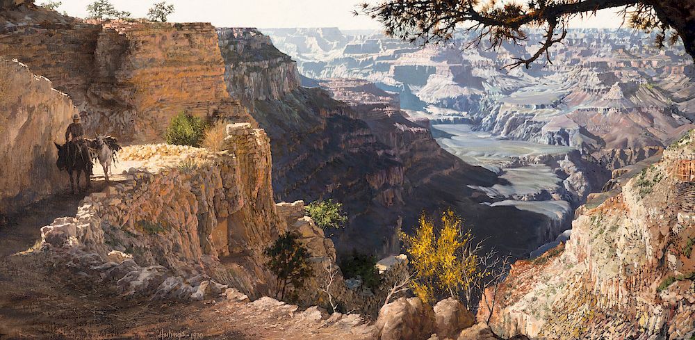 Appraisal: Clark Hulings - Grand Canyon Exclusive on Bidsquare Clark Hulings