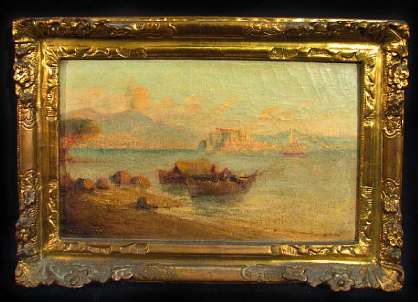 Appraisal: Romanotti A view of the Bay of Naples with two