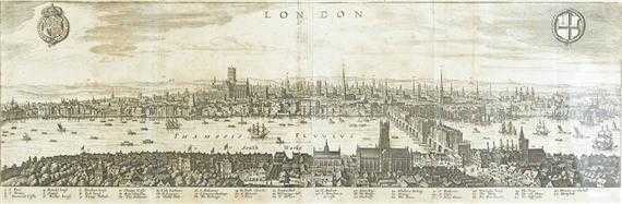 Appraisal: LONDON -Matth us Merian circa Copper engraving x cm From