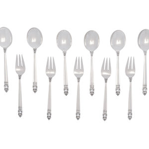 Appraisal: An American Silver Flatware Service International Silver Co Meriden CT