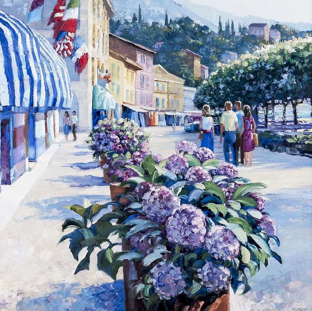 Appraisal: Howard Behrens American - DESCRIPTION Howard Behrens American - Oil